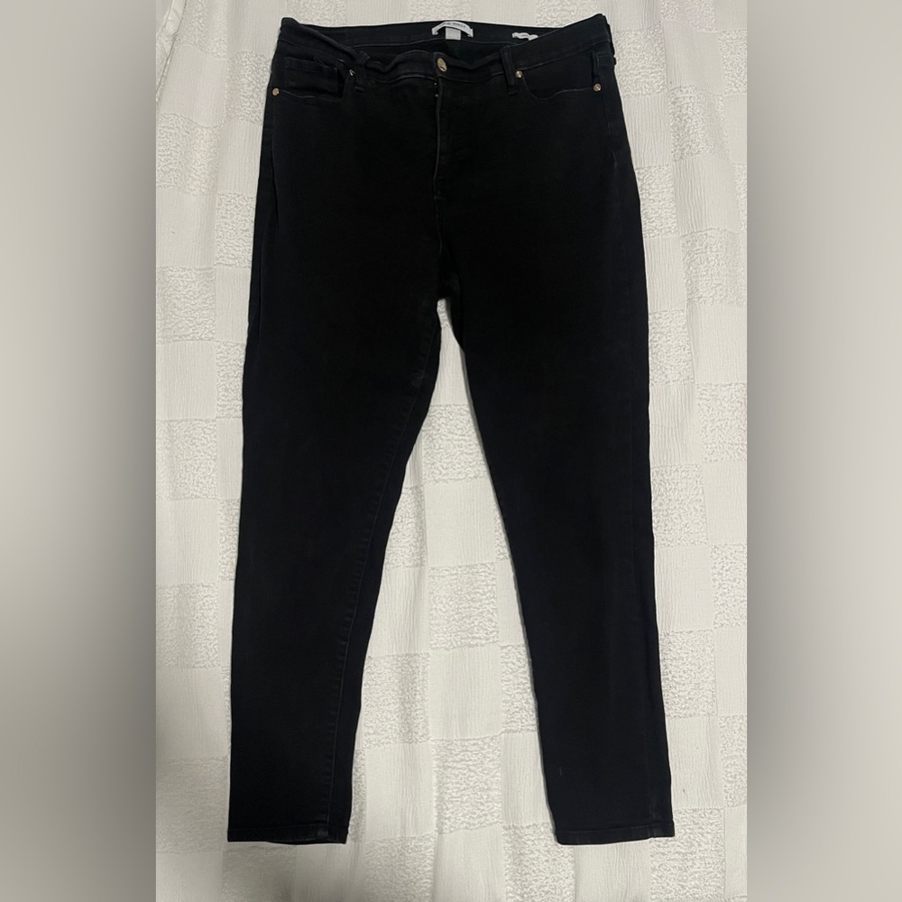 Nine West Women's Classic Black Skinny Jeans